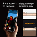 ACS07998 - iPhone 16 Pro Max Case Ultra Hybrid (MagFit) in White easy access to buttons. Precise cutouts for easy and full access to all the buttons on iPhone.
