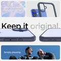 ACS08202 - iPhone 16 Case Ultra Hybrid in Navy Blue be crystal clear. enjoy pure design. Keep it original. Simply pleasing.