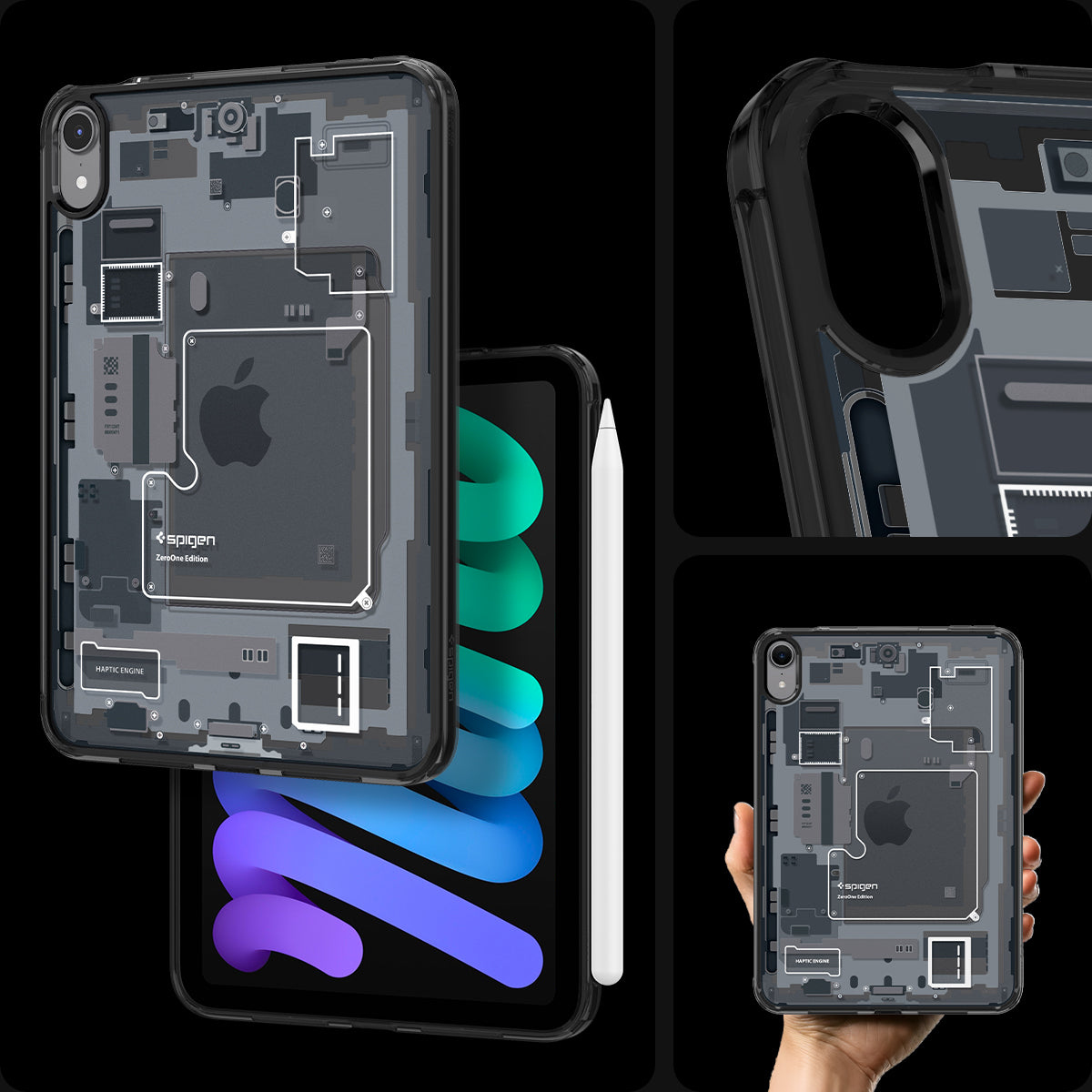 ACS09162 - iPad Mini 7 Case Ultra Hybrid Zero One