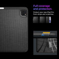 ACS07010 - iPad Pro 12.9-inch Case Urban Fit in Black showing the full coverage and protection. Protect your new iPad Pro from drops and scratches