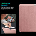 ACS07011 - iPad Pro 12.9-inch Case Urban Fit in Rose Gold showing looking smart while feeling safe. Thin, yet protective design secures your Apple Pencil and iPad Pro