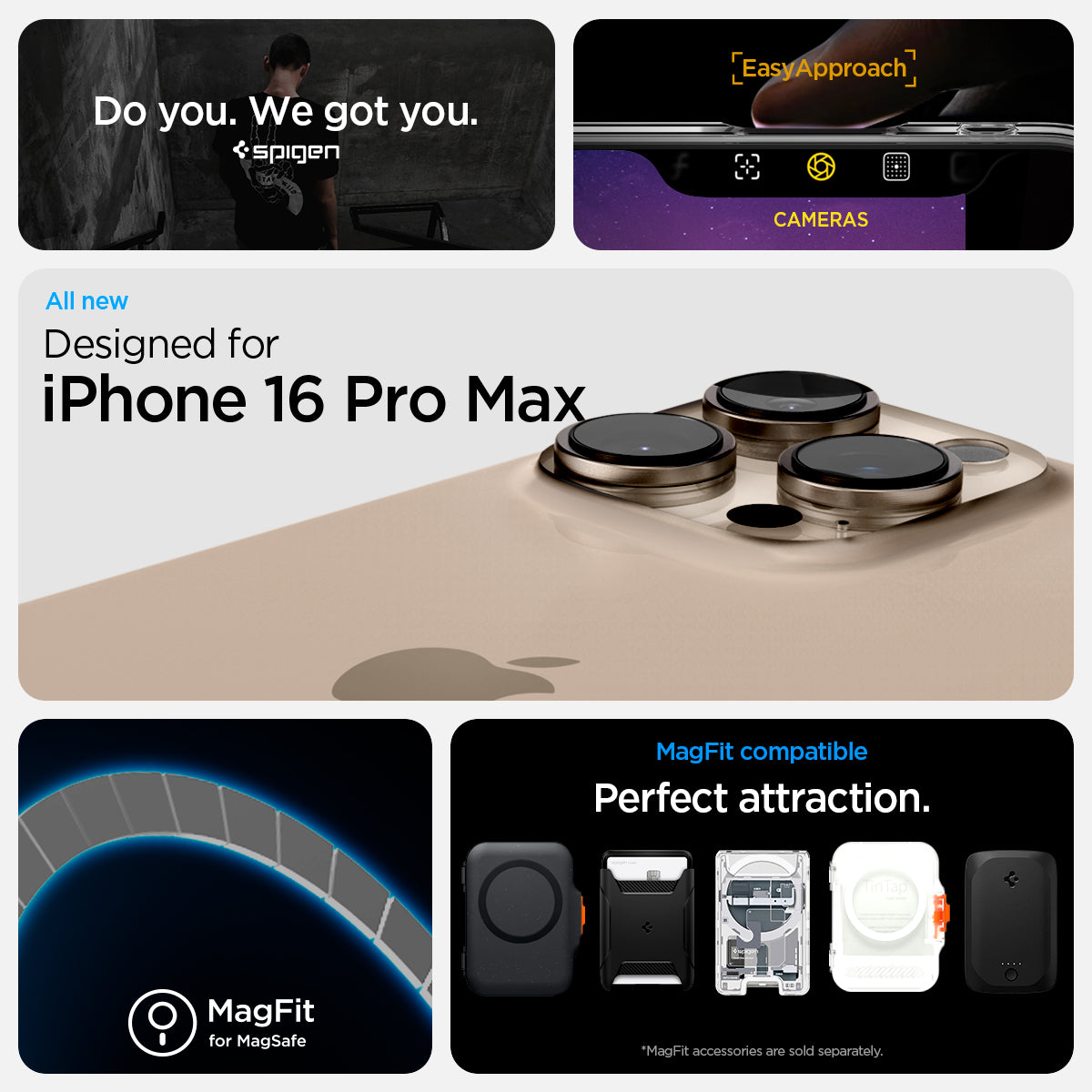 ACS08791 - iPhone 16 Pro Max Case Ultra Hybrid Neo One (MagFit) do you. we got you. easy approach. all new designed for iPhone 16 pro max. Magfit for magsafe. Magfit compatible. perfect attraction.