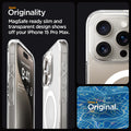 ACS06576 - iPhone 15 Pro Max Case Ultra Hybrid (MagFit) in crystal clear sleek originality. Magsafe ready slim and transparent design shows off your iPhone 15 pro max. keep it original.