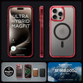 ACS07057 - iPhone 15 Pro Case Ultra Hybrid (MagFit) in frost deep red