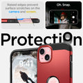 ACS06814 - iPhone 15 Case Tough Armor (MagFit) in red