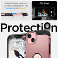 ACS06813 - iPhone 15 Case Tough Armor (MagFit) in rose gold