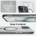 ACS06805 - iPhone 15 Case Ultra Hybrid (MagFit) in carbon fiber