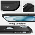 ACS06669 - iPhone 15 Plus Case Tough Armor (MagFit) in black extra grip. ready to defend.