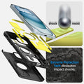 ACS06669 - iPhone 15 Plus Case Tough Armor (MagFit) in black shock resist. extreme protection tech dissipates impact shocks.