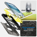ACS06668 - iPhone 15 Plus Case Tough Armor (MagFit) in gunmetal shock resist. extreme protection tech dissipates impact shocks.