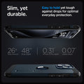 ACS06734 - iPhone 15 Pro Case Tough Armor (MagFit) in metal slate slim yet durable. easy to hold yet tough against drops for optimal everyday protection