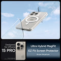 ACS06862 - iPhone 15 Pro Case Ultra Hybrid (MagFit) Pack designed for iPhone 15 pro max. ultra hybrid magfit. EZ Fit screen protector.