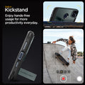 ACS06596 - iPhone 15 Pro Max Case Tough Armor (MagFit) in abyss green built in kick stand enjoy hands free usage for more productivity everyday.
