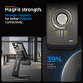 ACS06593 - iPhone 15 Pro Max Case Tough Armor (MagFit) in gunmetal even more magfit strength. stronger magnets for better magsafe connectivity.