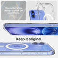 ACS08205 - iPhone 16 Case Ultra Hybrid (MagFit) in White the perfect clear design to show off your iPhone. Keep it original.