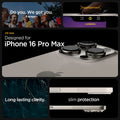 ACS08385 - iPhone 16 Pro Max Case Ultra Hybrid in Natural Titanium do you. we got you. easy approach. all new designed for iPhone 16 pro max. Magfit for magsafe. Magfit compatible. perfect attraction.