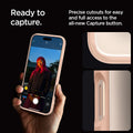 ACS08693 - iPhone 16 Pro Case Ultra Hybrid in Rose Titanium ready to capture. precise cutouts for easy and full access to the all new capture button.