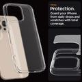 ACS07993 - iPhone 16 Pro Max Case Ultra Hybrid in Frost Clear all day protection. guard your iPhone from daily drops and scratches with total coverage.