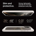 ACS08385 - iPhone 16 Pro Max Case Ultra Hybrid in Natural Titanium slim and protective. strong, lightweight, and slim for the best protection every day. 26x drop amount, 48