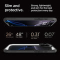 ACS07996 - iPhone 16 Pro Max Case Ultra Hybrid in Matte Black slim and protective. strong, lightweight, and slim for the best protection every day. 26x drop amount, 48
