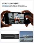 ACS08106 - iPhone 16 Pro Case Thin Fit (MagFit) in Black all about the details. easy approach cutout keeps the capture button accessible for when you need to get the perfect shot.