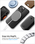 ACS08106 - iPhone 16 Pro Case Thin Fit (MagFit) in Black snap into magfit. update your daily carry with magfit to unlock the spigen ecosystem.