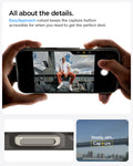 ACS08107 - iPhone 16 Pro Case Thin Fit (MagFit) in Gunmetal all about the details. easy approach cutout keeps the capture button accessible for when you need to get the perfect shot.