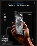 ACS10058 - iPhone 17 Air Ultra Hybrid Zero One (MagFit) in Zero One Black showing check your compatibility. ultra hybrid magfit