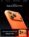 AGL10645 - iPhone 17 Pro Optik Pro XL EZ Fit Lens Protector in orange