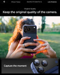 AGL10644 - iPhone 17 Pro Optik Pro XL EZ Fit Lens Protector in black