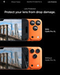 AGL10645 - iPhone 17 Pro Optik Pro XL EZ Fit Lens Protector in orange