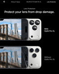 AGL10647 - iPhone 17 Pro Optik Pro XL EZ Fit Lens Protector in silver