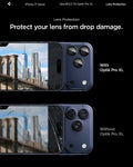 AGL10646 - iPhone 17 Pro Optik Pro XL EZ Fit Lens Protector in blue