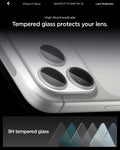 AGL10647 - iPhone 17 Pro Optik Pro XL EZ Fit Lens Protector in silver