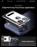AGL10649 - iPhone 17 Pro Max Optik Pro XL EZ Fit Lens Protector in black