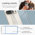 ACS07687 - Pixel 9 Pro Case Ultra Hybrid in Crystal Clear Lasting clarity crafted with premium materials for an optimal experience. Flexible TPU for easy case application. Protective PC stays clear over time.