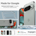 ACS08934 - Pixel 9 Pro XL Case Ultra Hybrid in Crystal Clear made for google partnered with google for quality and precise craftsmanship.
