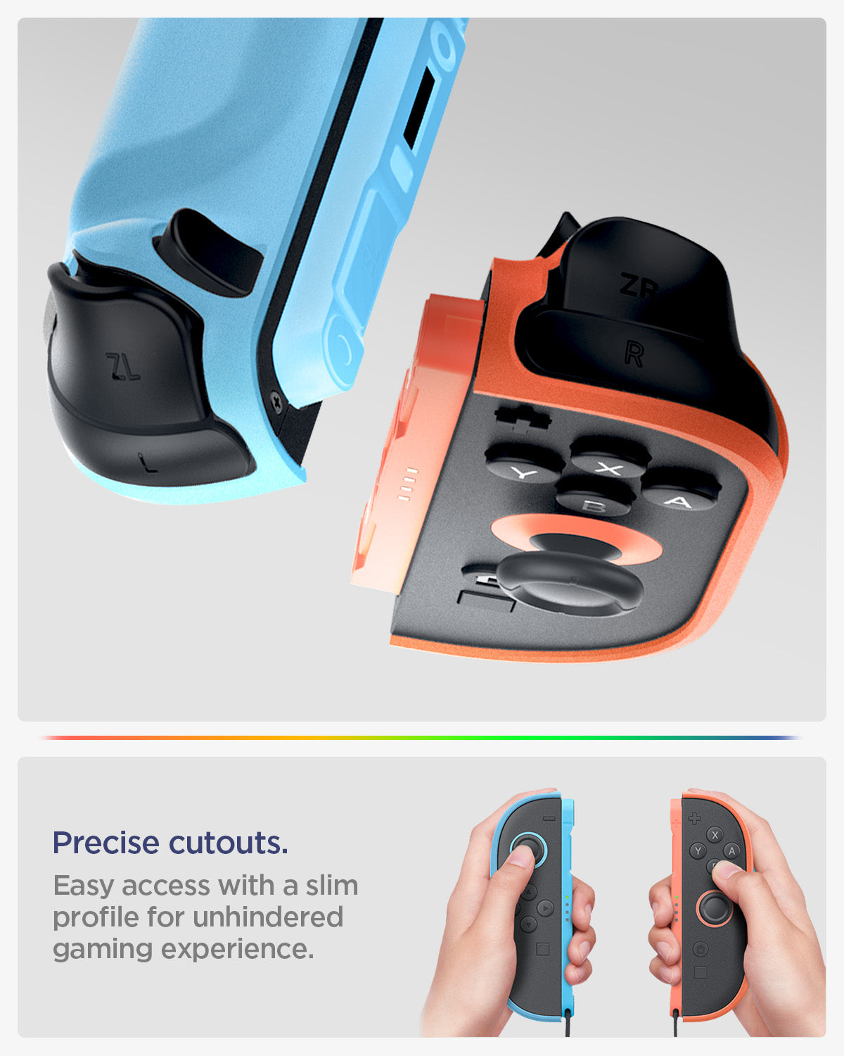 ACS10207 - Nintendo Switch 2 Case Nano Pop in Special Edition showing precise cutouts. easy access with a slim profile for unhindered gaming experience