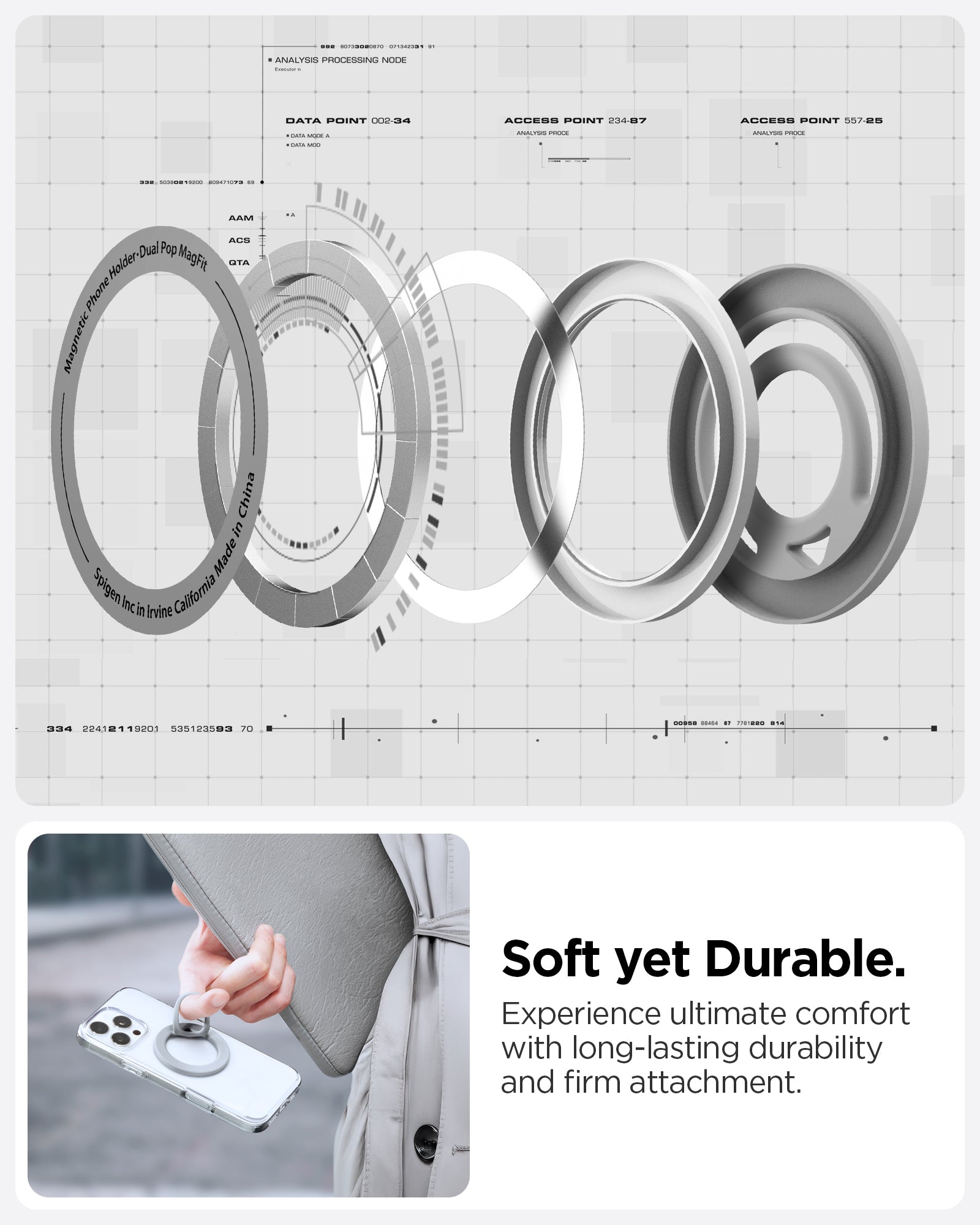 AMP10195 - O-Mag Dual pop (MagFit) | OM105