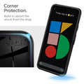 ACS01896 - Pixel 5 Case Liquid Air in black corner protection. build to absort the shock from the drop.