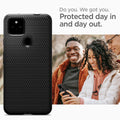 ACS02907 - Pixel 5a Case Liquid Air in matte black do you. we got you. protected day in and day out.