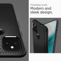 ACS02907 - Pixel 5a Case Liquid Air in matte black timeless look. Modern and sleek design.
