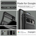 ACS04725 - Pixel 7 Pro Case Rugged Armor in matte black made for google partnered with google for quality and precise craftsmanship.