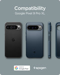 ACS07732 - Pixel 9 Pro XL Case Thin Fit in Metal Slate compatible with Google Pixel 9 pro XL.