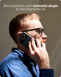 ACS07732 - Pixel 9 Pro XL Case Thin Fit in Metal Slate slim protection with minimalist design for the pixel 9pro xl.