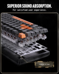 APP06427 - Spigen ArcPLAY Keyboard showing the superior sound absorption for satisfied user experience