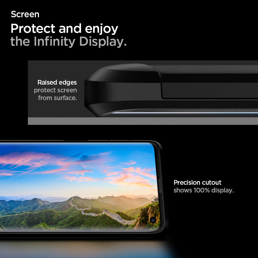 605CS25805 - Galaxy S10 Tough Armor Case in black screen protect and enjoy the infinity display. Raised edges protect screen from surface. Precision cutout shows 100% display.