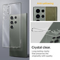 ACS05610 - Galaxy S23 Ultra Case Liquid Crystal in crystal clear anti yellowing. Crystal clear long lasting clarity that preserves the originality with quality.