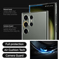 ACS05610 - Galaxy S23 Ultra Case Liquid Crystal in crystal clear raised bezel added depth that protects the screen from daily scratches. camera guard protect the camera against drops and scratches from daily life. full protection. air cushion tech. camera guard.