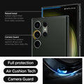 ACS05611 - Galaxy S23 Ultra Case Liquid Crystal in space crystal raised bezel added depth that protects the screen from daily scratches. camera guard protect the camera against drops and scratches from daily life. full protection. air cushion tech. camera guard.